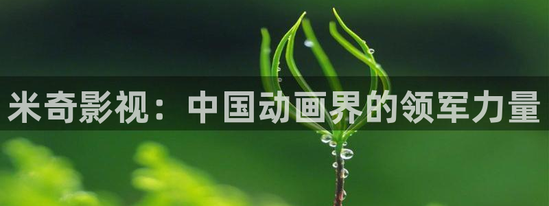 51视频在线欧美：米奇影视：中国动画界的领军力量